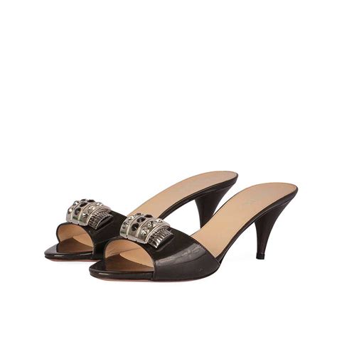 prada women's slide sandals|prada slide sandals kitten heel.